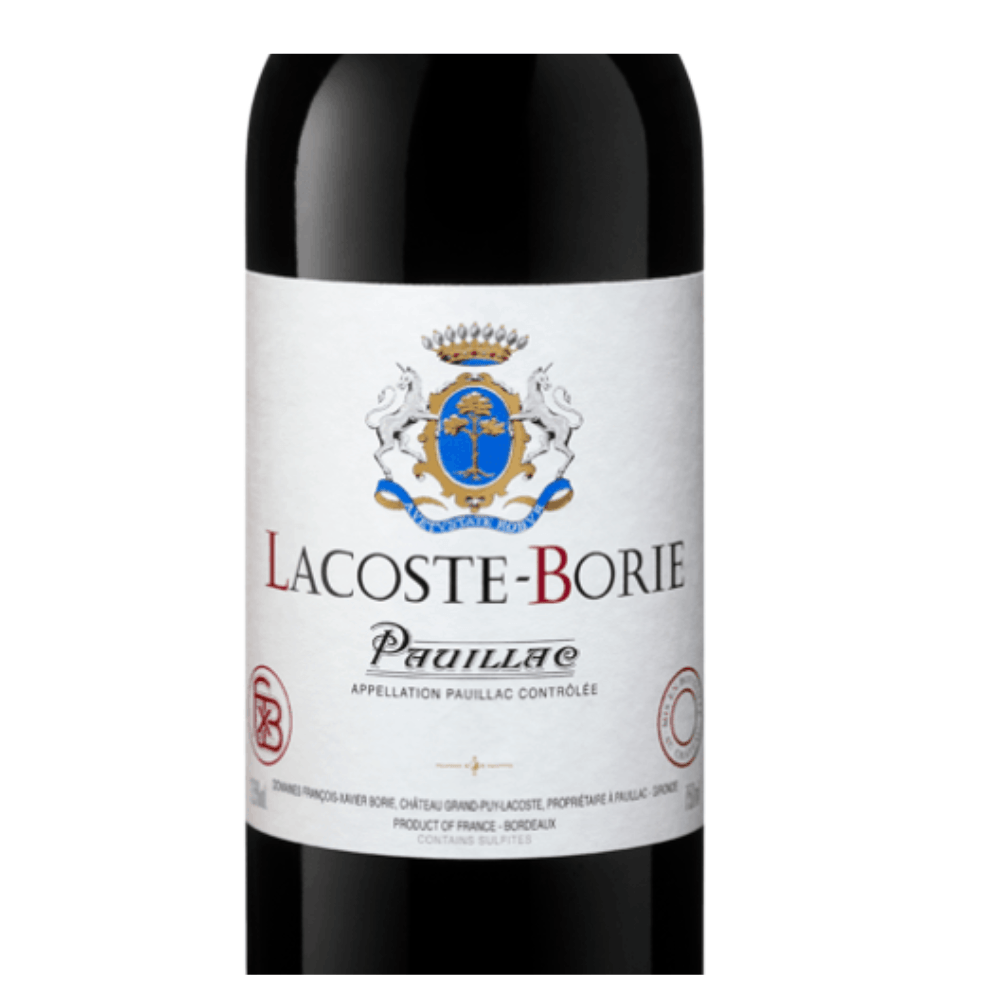 Vinho Château Grand-puy-lacoste Borie Pauillac AOC - Grand Cru